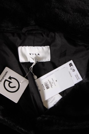 Γυναικείο παλτό VILA, Μέγεθος XS, Χρώμα Μαύρο, Τιμή 18,54 €