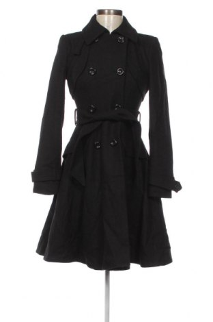 Дамско палто Warehouse, Размер XS, Цвят Черен, Цена 44,40 лв.