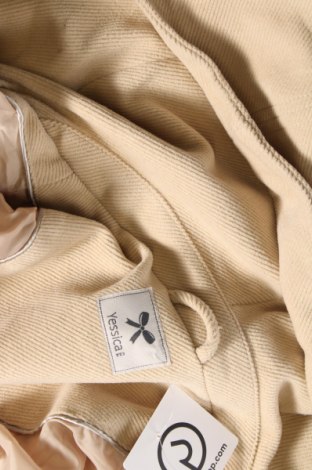 Γυναικείο παλτό Yessica, Μέγεθος L, Χρώμα Εκρού, Τιμή 39,71 €