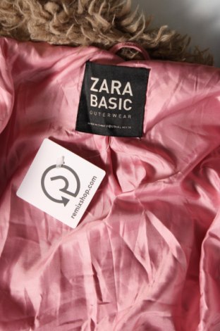 Γυναικείο παλτό Zara, Μέγεθος L, Χρώμα Καφέ, Τιμή 15,14 €