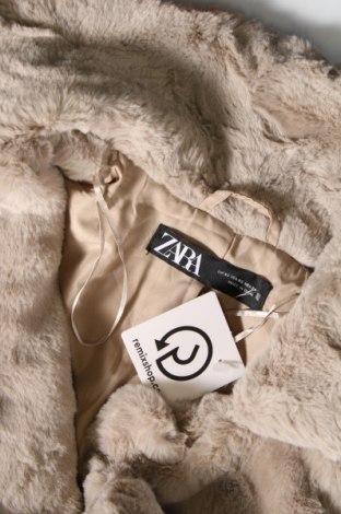 Дамско палто Zara, Размер XS, Цвят Сив, Цена 68,00 лв.