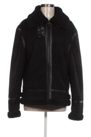 Дамско палто Zara, Размер M, Цвят Черен, Цена 67,86 лв.