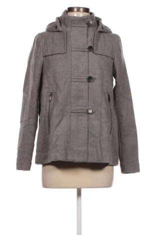 Дамско палто Zara, Размер S, Цвят Сив, Цена 14,96 лв.
