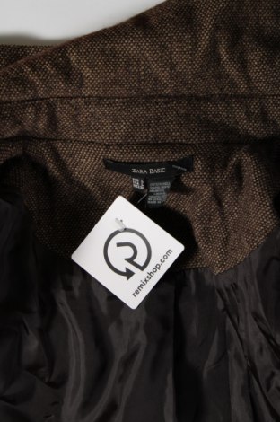 Palton de femei Zara, Mărime L, Culoare Maro, Preț 80,52 Lei