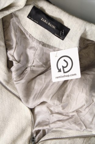 Дамско палто Zara, Размер L, Цвят Сив, Цена 33,00 лв.