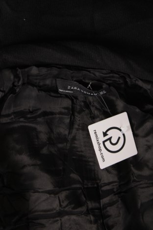 Дамско палто Zara, Размер S, Цвят Черен, Цена 68,00 лв.