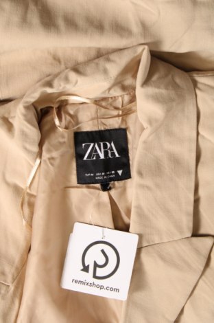 Damenmantel Zara, Größe M, Farbe Beige, Preis 21,05 €