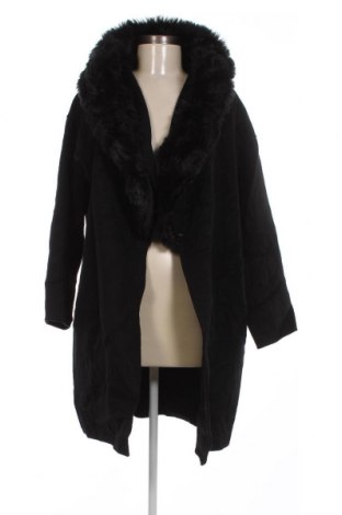Дамско палто Zara, Размер S, Цвят Черен, Цена 34,68 лв.