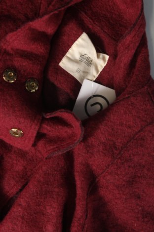 Palton de femei Zara Knitwear, Mărime M, Culoare Roșu, Preț 223,68 Lei