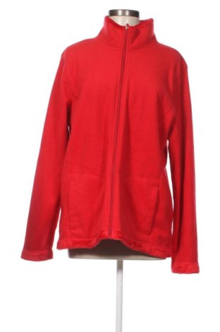 Γυναικεία ζακέτα fleece, Μέγεθος XL, Χρώμα Κόκκινο, Τιμή 24,12 €