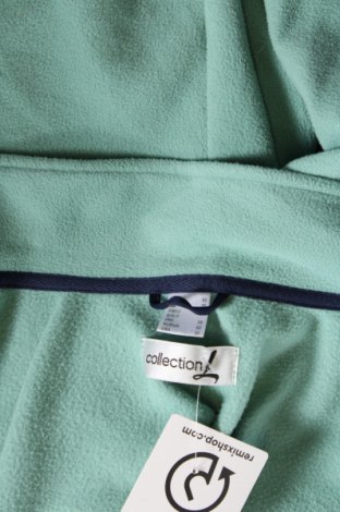 Γυναικεία ζακέτα fleece Collection L, Μέγεθος 3XL, Χρώμα Πράσινο, Τιμή 24,12 €