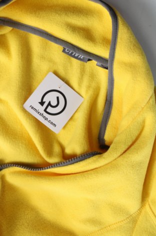 Γυναικεία ζακέτα fleece Crivit, Μέγεθος S, Χρώμα Κίτρινο, Τιμή 12,06 €