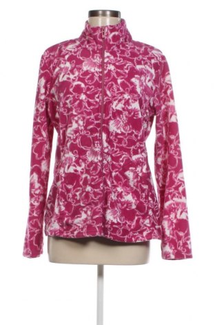 Γυναικεία ζακέτα fleece Laura Torelli, Μέγεθος M, Χρώμα Ρόζ , Τιμή 13,75 €