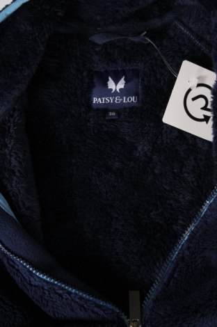Γυναικεία ζακέτα fleece Patsy & Lou, Μέγεθος S, Χρώμα Μπλέ, Τιμή 7,79 €