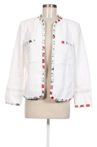Γυναικείο σακάκι Cortefiel, Μέγεθος L, Χρώμα Λευκό, Τιμή 37,11 €