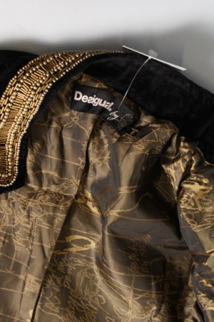 Дамско сако Desigual, Размер XL, Цвят Черен, Цена 113,00 лв.