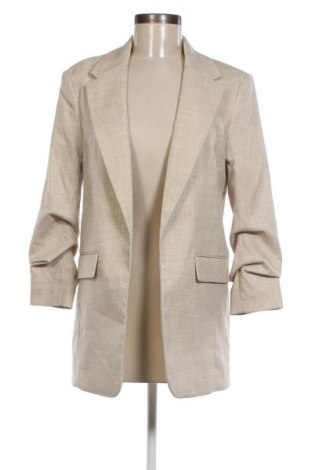 Дамско сако H&M, Размер S, Цвят Бежов, Цена 26,98 лв.