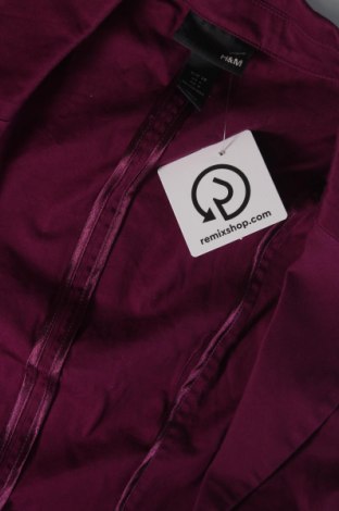Γυναικείο σακάκι H&M, Μέγεθος M, Χρώμα Βιολετί, Τιμή 6,75 €