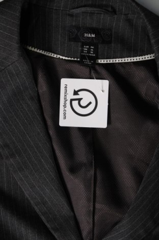 Дамско сако H&M, Размер XL, Цвят Сив, Цена 23,76 лв.