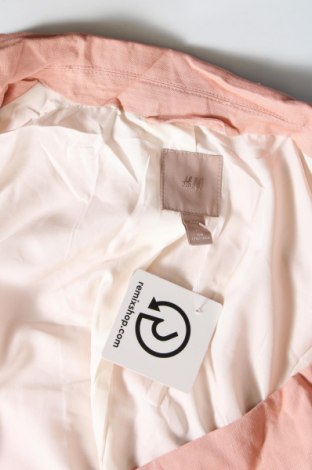Дамско сако H&M, Размер XXL, Цвят Розов, Цена 44,00 лв.