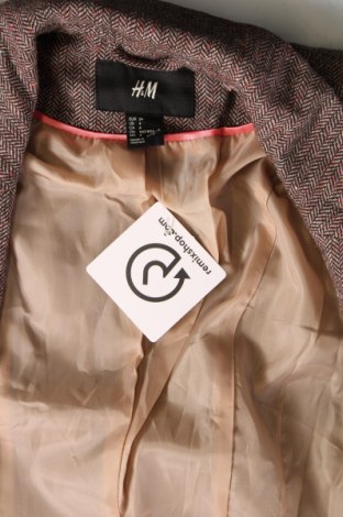 Дамско сако H&M, Размер XS, Цвят Кафяв, Цена 25,08 лв.