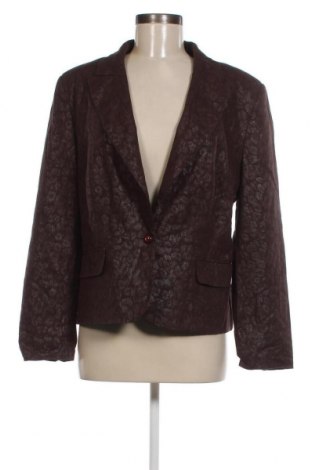 Γυναικείο σακάκι J&S, Μέγεθος XL, Χρώμα Καφέ, Τιμή 15,45 €
