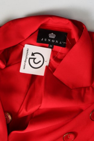 Дамско сако Junona, Размер XS, Цвят Червен, Цена 60,00 лв.