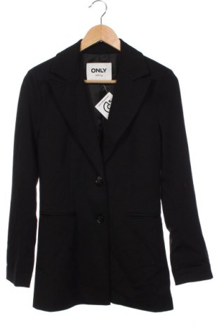 Γυναικείο σακάκι ONLY, Μέγεθος XS, Χρώμα Μαύρο, Τιμή 14,28 €