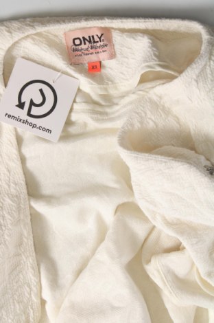 Γυναικείο σακάκι ONLY, Μέγεθος XS, Χρώμα Εκρού, Τιμή 20,97 €