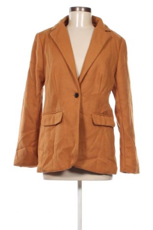 Дамско сако SHEIN, Размер L, Цвят Кафяв, Цена 17,60 лв.