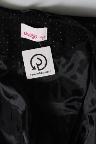 Γυναικείο σακάκι Sheego, Μέγεθος 5XL, Χρώμα Μαύρο, Τιμή 30,69 €
