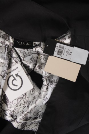 Γυναικείο σακάκι VILA, Μέγεθος XS, Χρώμα Μαύρο, Τιμή 34,69 €