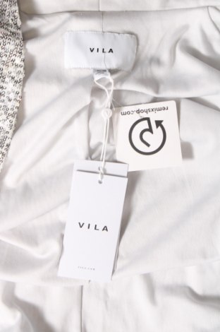 Дамско сако VILA, Размер XS, Цвят Сребрист, Цена 31,62 лв.
