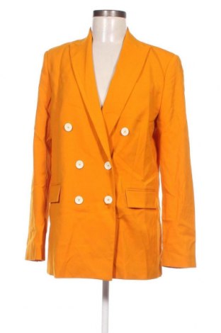 Дамско сако Zara, Размер M, Цвят Жълт, Цена 26,40 лв.