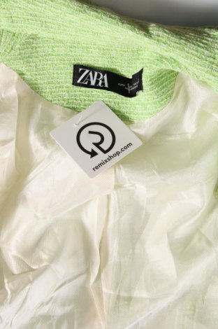 Дамско сако Zara, Размер L, Цвят Зелен, Цена 24,00 лв.