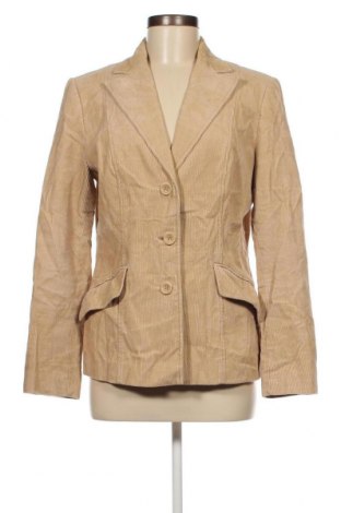 Дамско сако Zara, Размер XL, Цвят Бежов, Цена 14,40 лв.