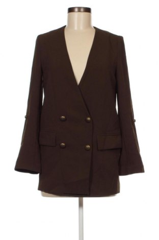 Γυναικείο σακάκι Zara, Μέγεθος XS, Χρώμα Πράσινο, Τιμή 17,81 €