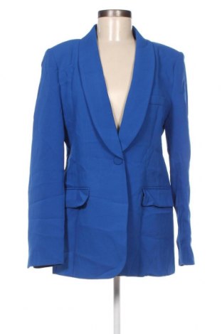 Γυναικείο σακάκι Zara, Μέγεθος L, Χρώμα Μπλέ, Τιμή 17,81 €