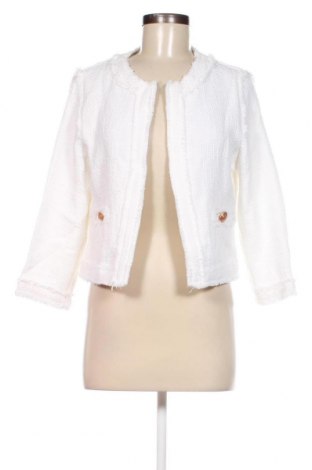 Damen Blazer Zara, Größe L, Farbe Weiß, Preis 20,04 €