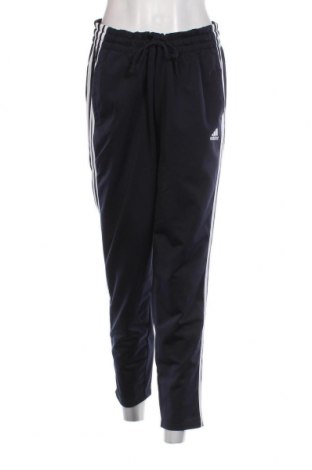 Pantaloni trening de femei Adidas, Mărime L, Culoare Albastru, Preț 88,93 Lei