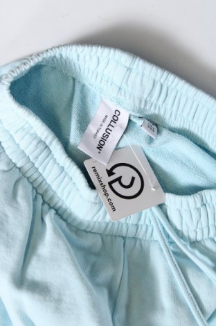 Γυναικείο αθλητικό παντελόνι Collusion, Μέγεθος L, Χρώμα Μπλέ, Τιμή 46,65 €