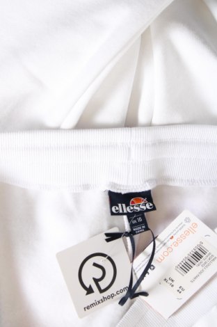 Γυναικείο αθλητικό παντελόνι Ellesse, Μέγεθος XL, Χρώμα Λευκό, Τιμή 31,96 €