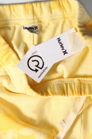 Γυναικείο αθλητικό παντελόνι Hurley, Μέγεθος M, Χρώμα Κίτρινο, Τιμή 27,33 €