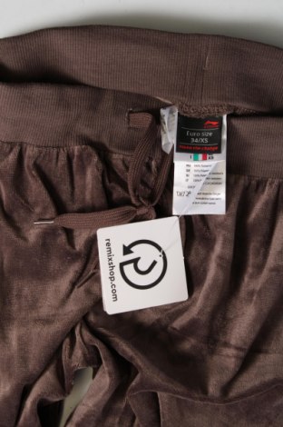 Pantaloni trening de femei Li-Ning, Mărime XS, Culoare Maro, Preț 17,76 Lei