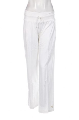Γυναικείο αθλητικό παντελόνι PUMA, Μέγεθος M, Χρώμα Εκρού, Τιμή 24,45 €