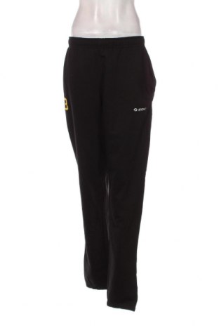Γυναικείο αθλητικό παντελόνι SOC, Μέγεθος L, Χρώμα Μαύρο, Τιμή 9,52 €