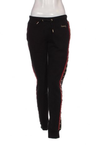 Pantaloni trening de femei Superdry, Mărime L, Culoare Negru, Preț 248,94 Lei