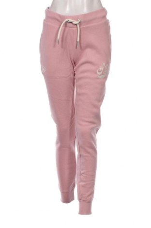 Γυναικείο αθλητικό παντελόνι Superdry, Μέγεθος M, Χρώμα Ρόζ , Τιμή 27,22 €