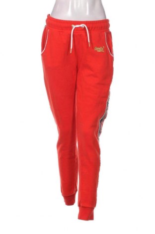 Γυναικείο αθλητικό παντελόνι Superdry, Μέγεθος M, Χρώμα Κόκκινο, Τιμή 45,36 €