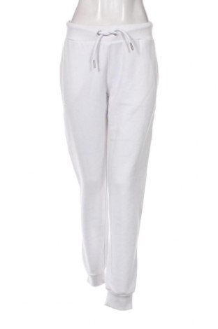Γυναικείο αθλητικό παντελόνι Superdry, Μέγεθος L, Χρώμα Λευκό, Τιμή 25,86 €